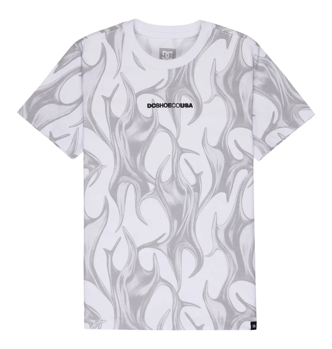 Kids' Dc Liquid Fuego Heritage Short Sleeve Shirt 1