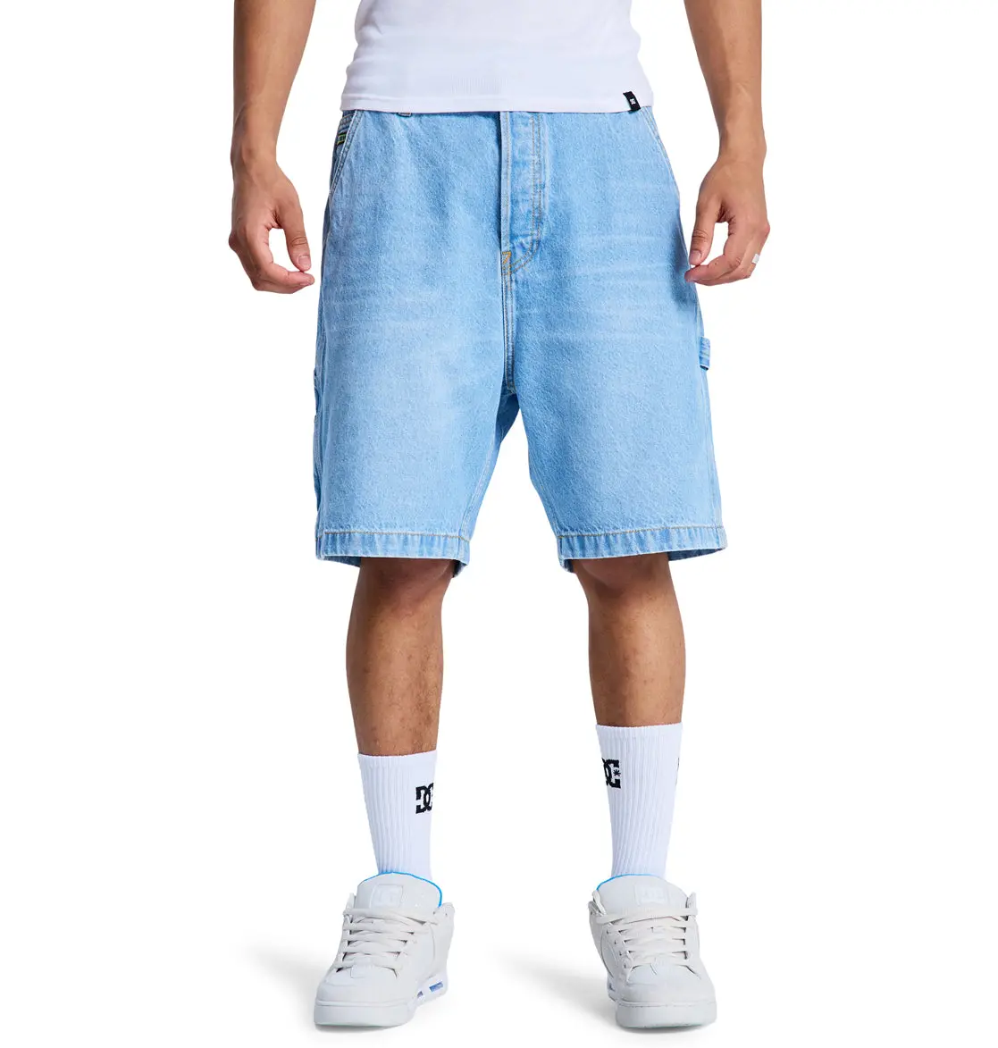 Men's Baggy Denim Carpenter Short 1