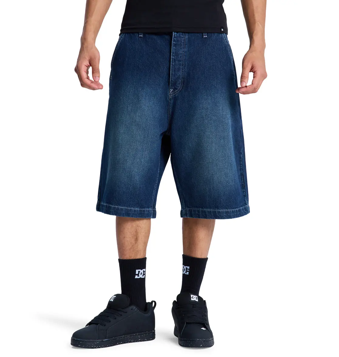 Men's Baggy Denim Jorts 1
