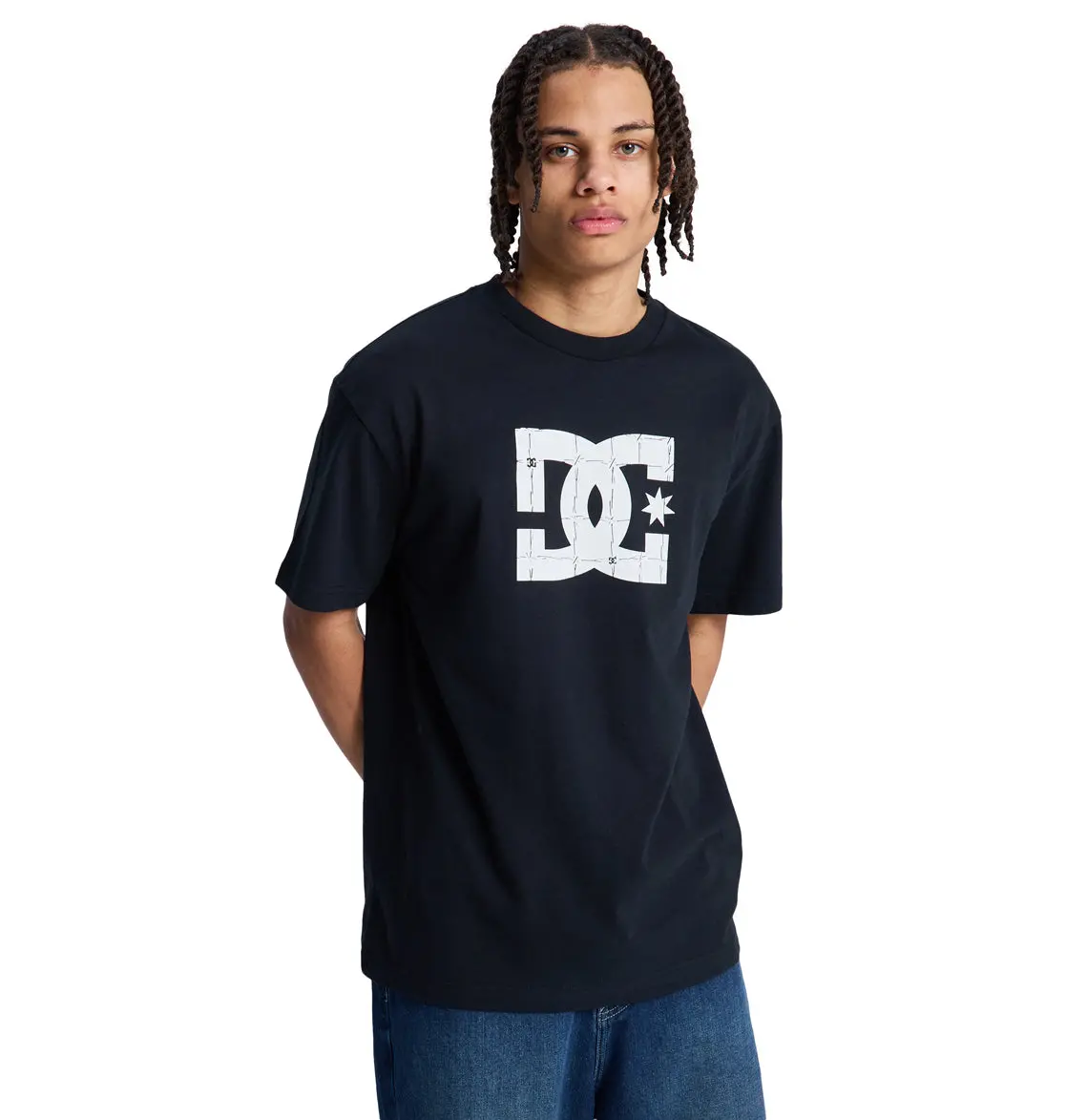 Men's Dc Star Filled  Heritage Short Sleeve Shirt 1