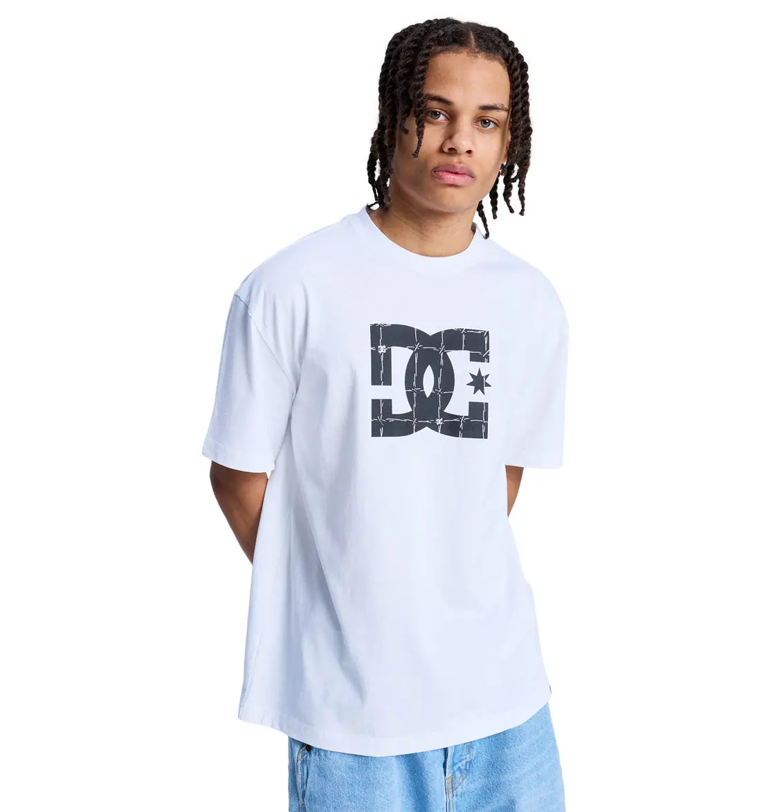 Men's Dc Star Filled Heritage Short Sleeve Shirt 1