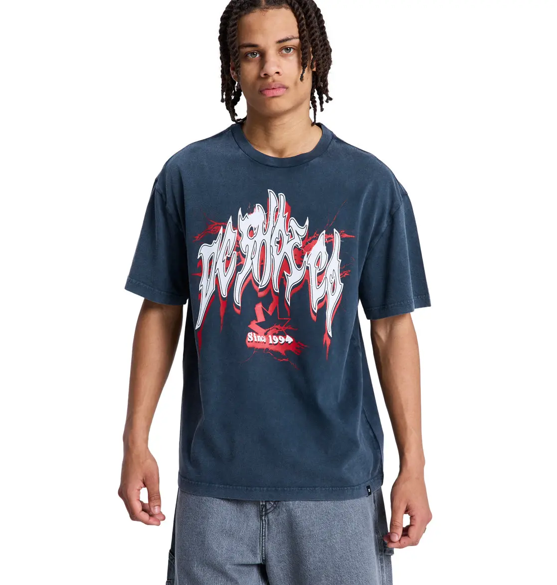 Men's Dc Death Machine  Heritage Short Sleeve Shirt 1