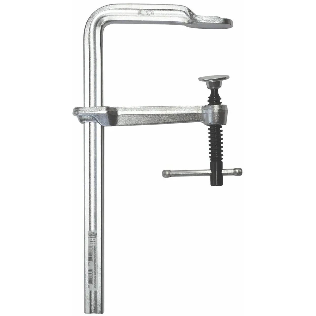 Bessey Gs16-12K Clamp, Welding, F-Style, Crimped On Swivel Pad, 6 In. X 4.75 In., 1000 Lb 1
