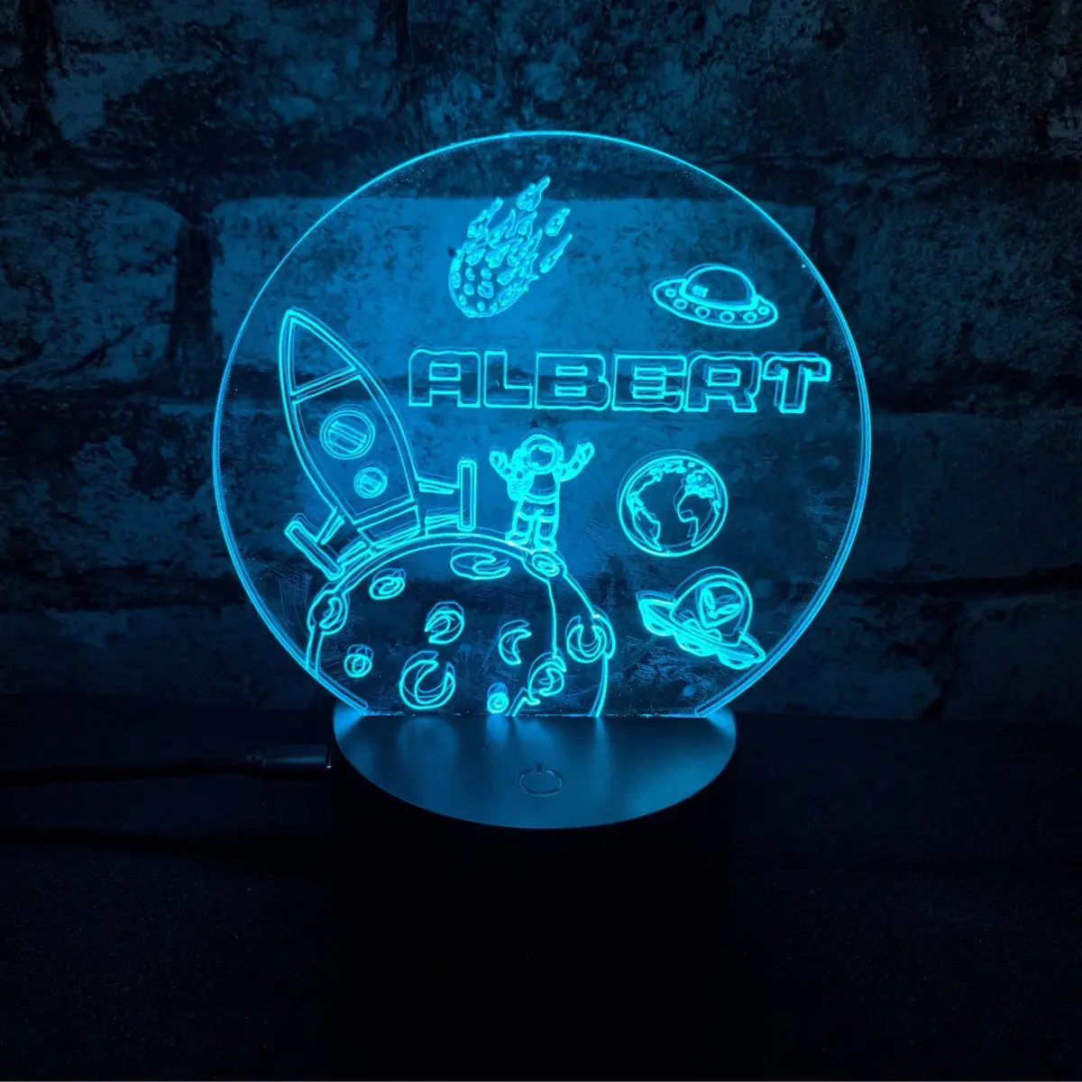 Space  Led Lamp Night Light 1