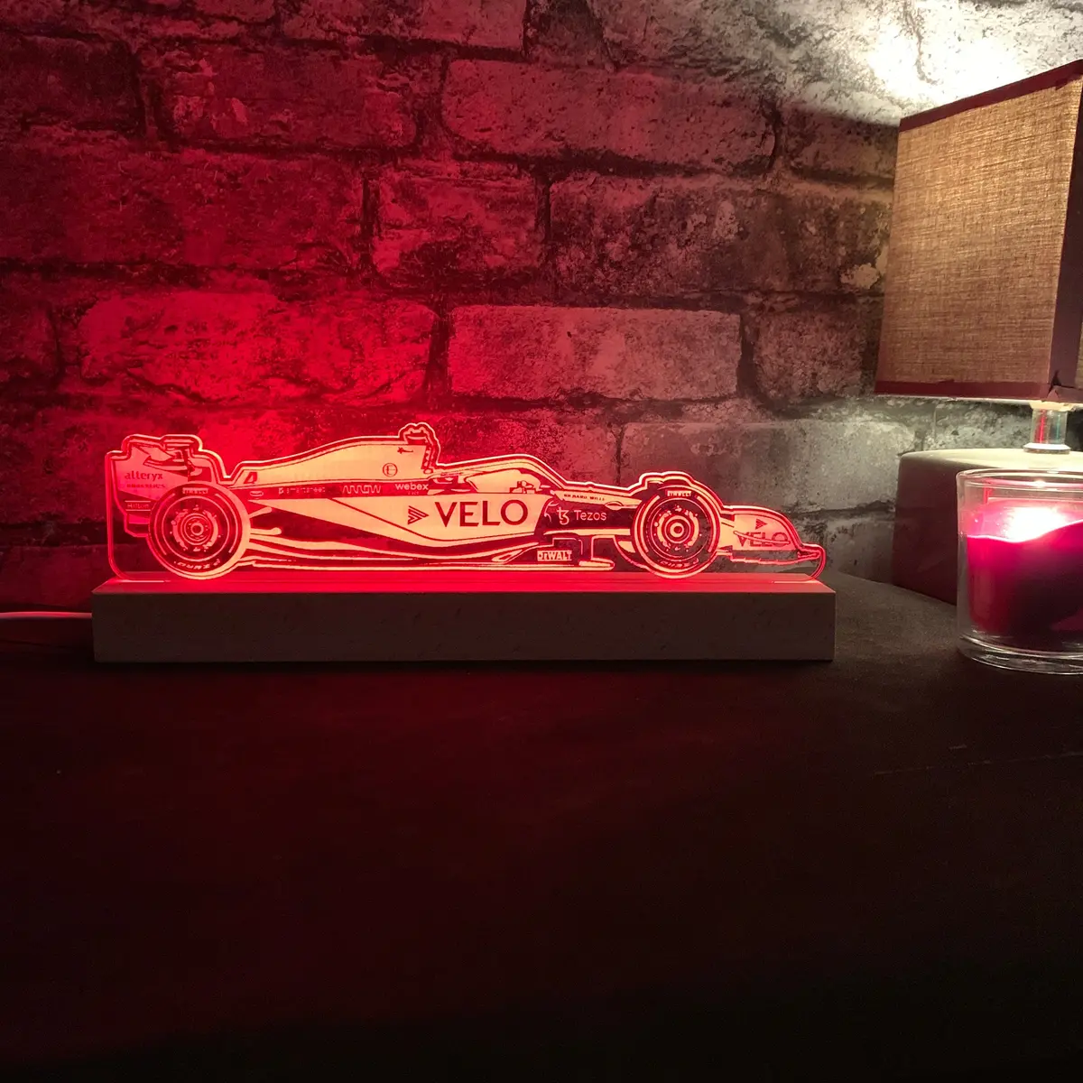 Formula 1 Lando Norris Mclaren Led Lamp Night Light 1