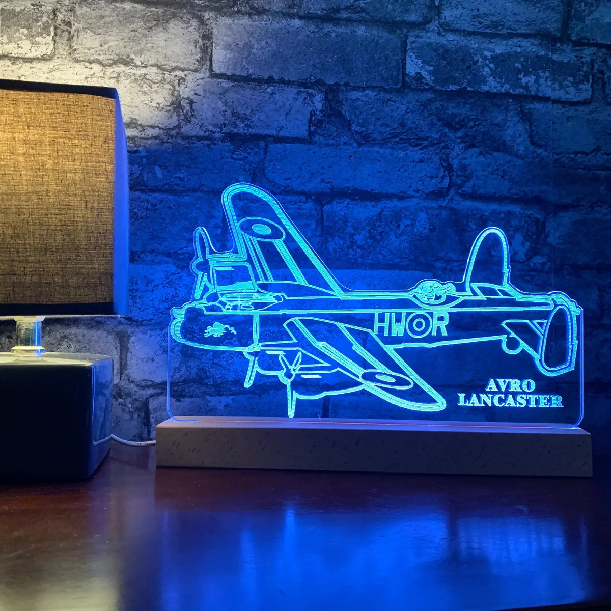 Avro Lancaster Bomber Led Lamp Night Light 1