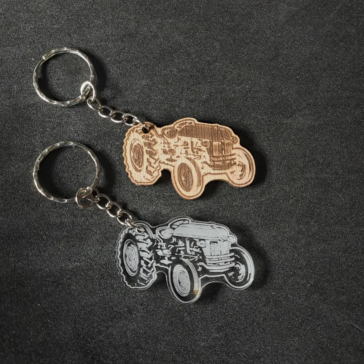 Classic Tractor Keyring 1