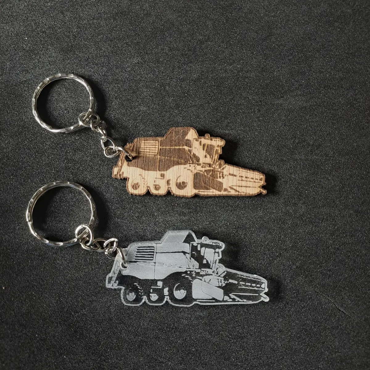 Combine Harvester Keyring 1