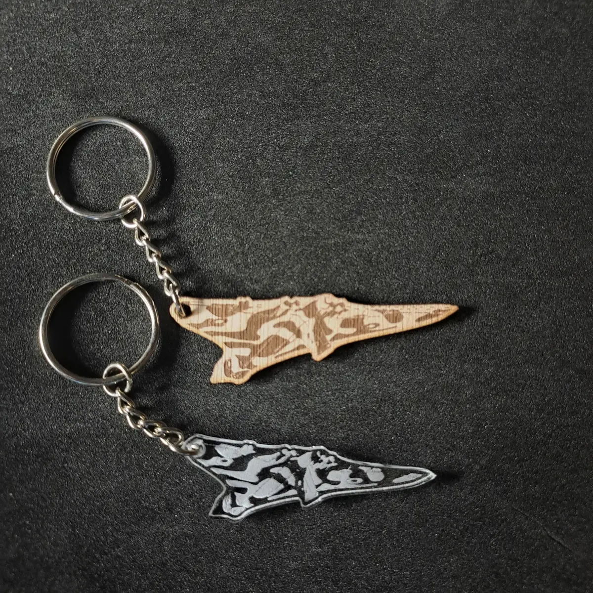 Vulcan Airplane Keyring 1