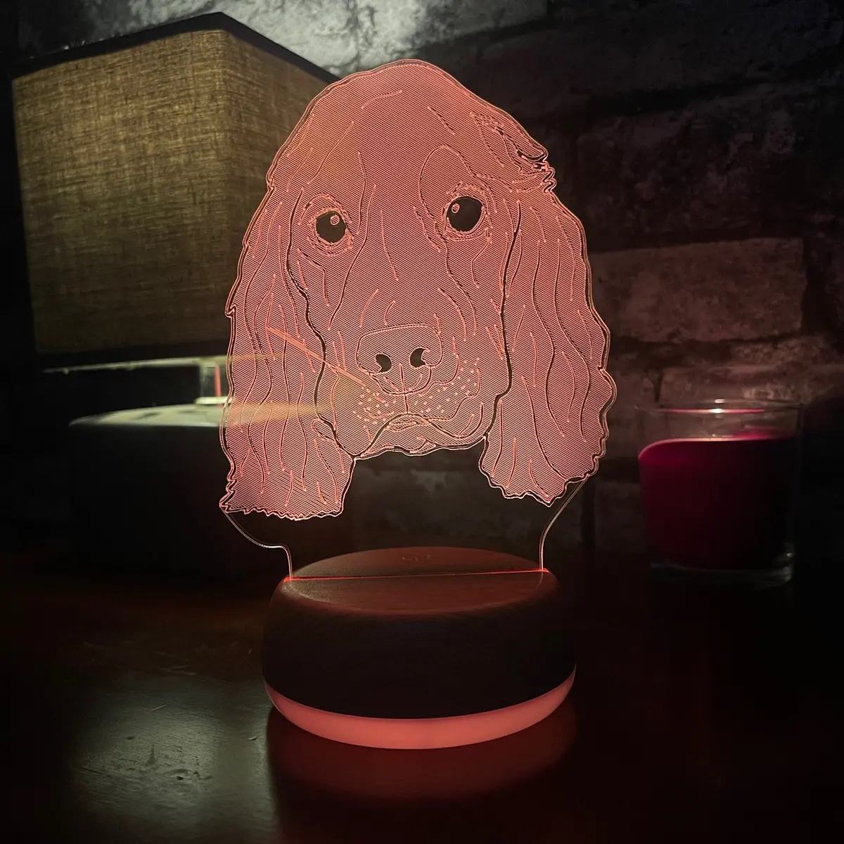 Cocker Spaniel Dog Led Lamp Night Light 1