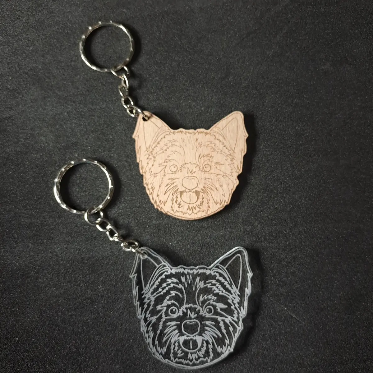 Yorkshire Terrier Keyring 1