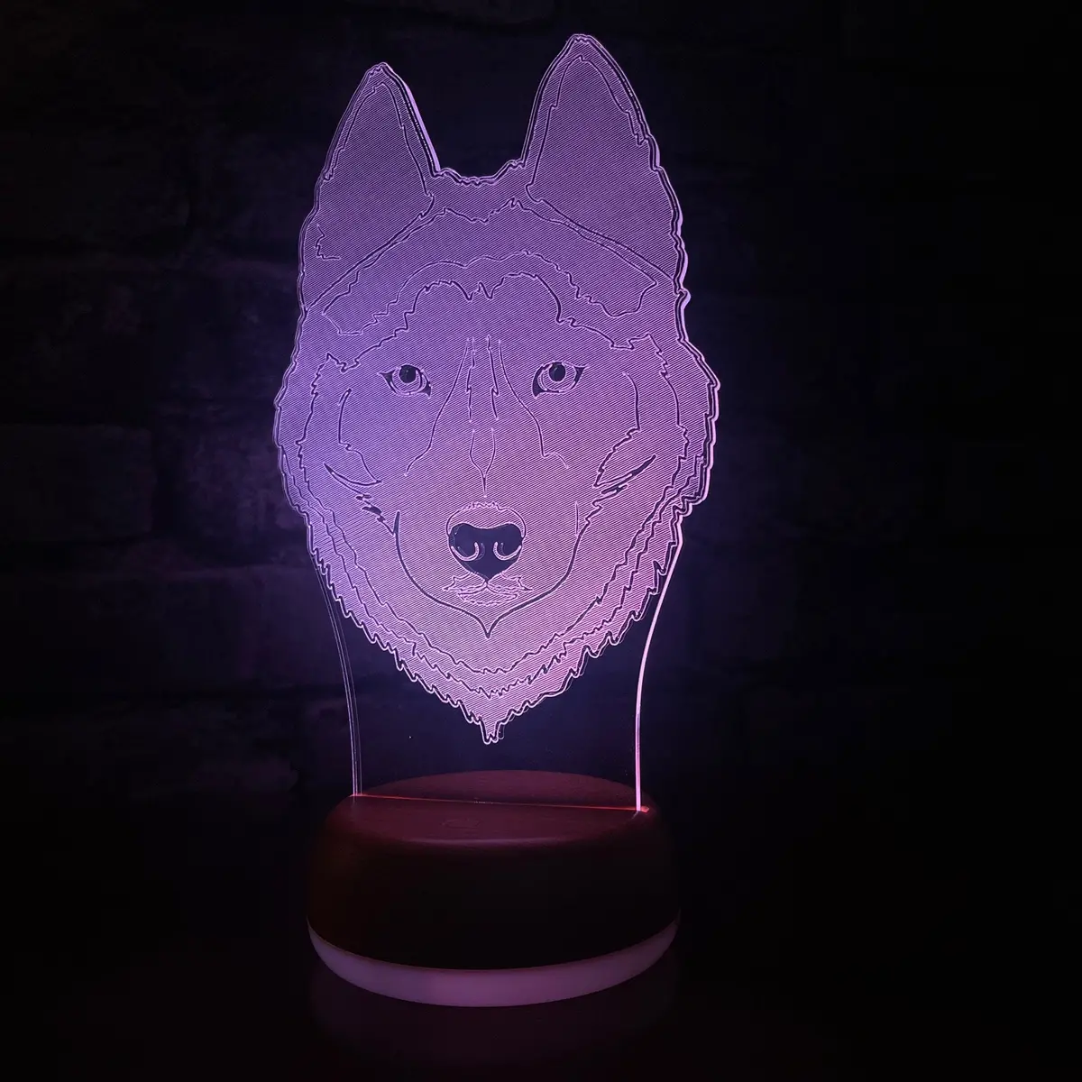 Husky Led Lamp Night Light 1