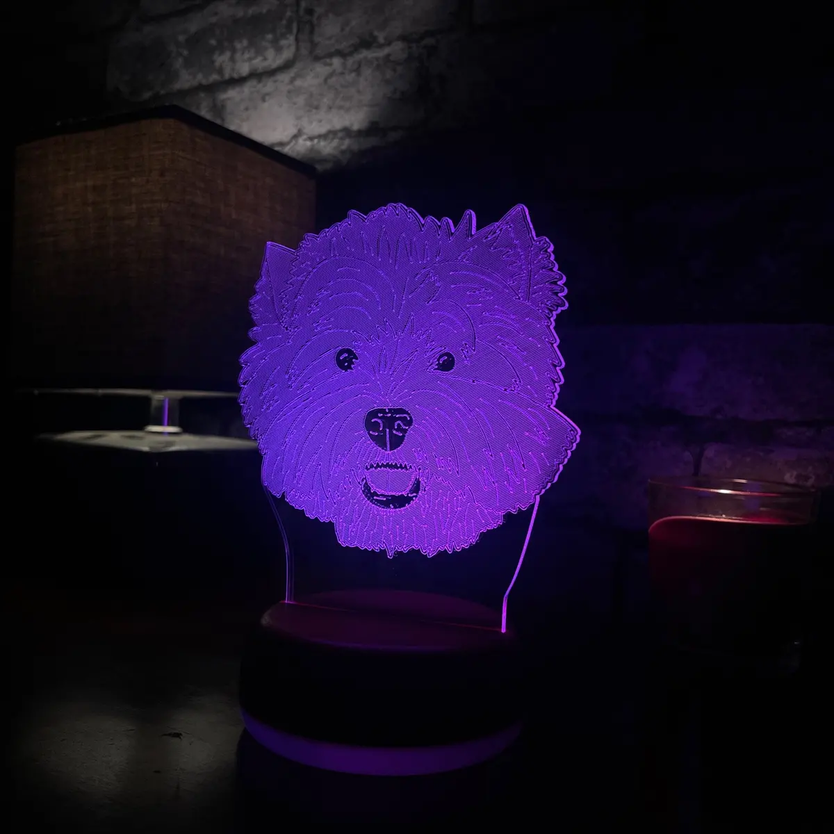 Westie Led Lamp Night Light 1