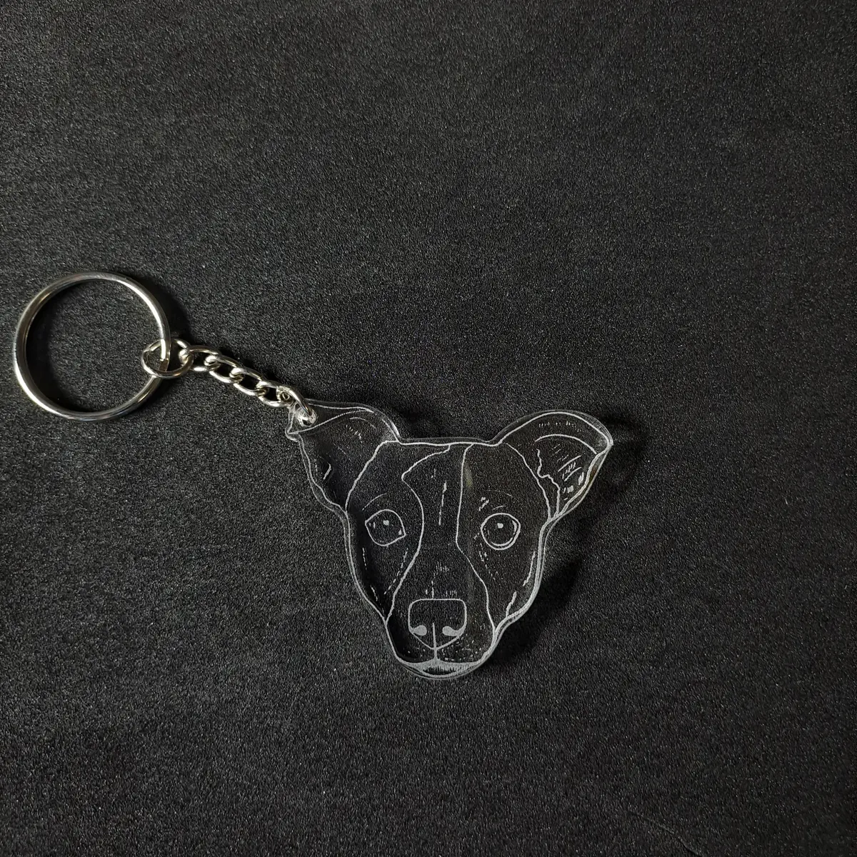 Jack Russell Keyring 1