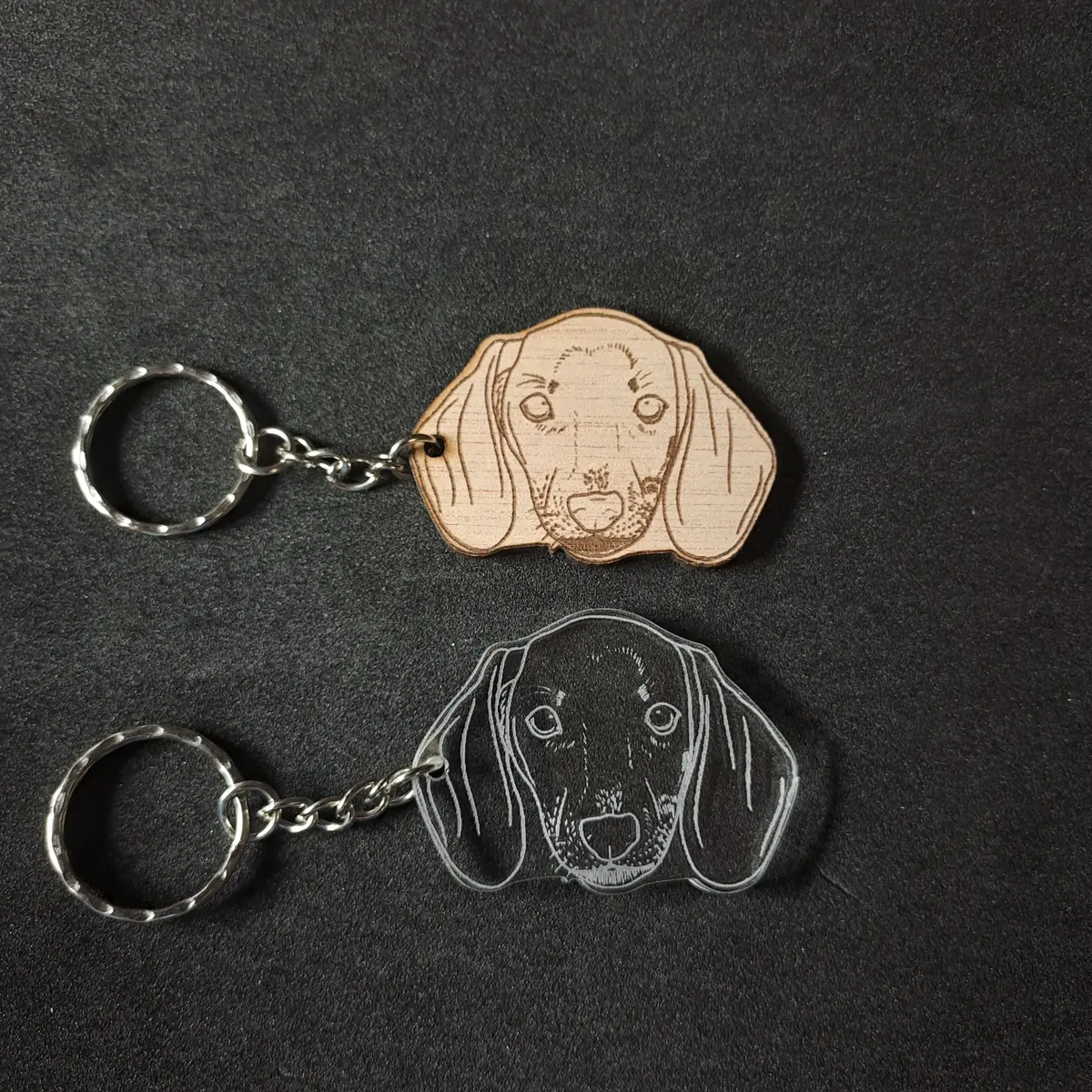 Dachshund Keyring 1