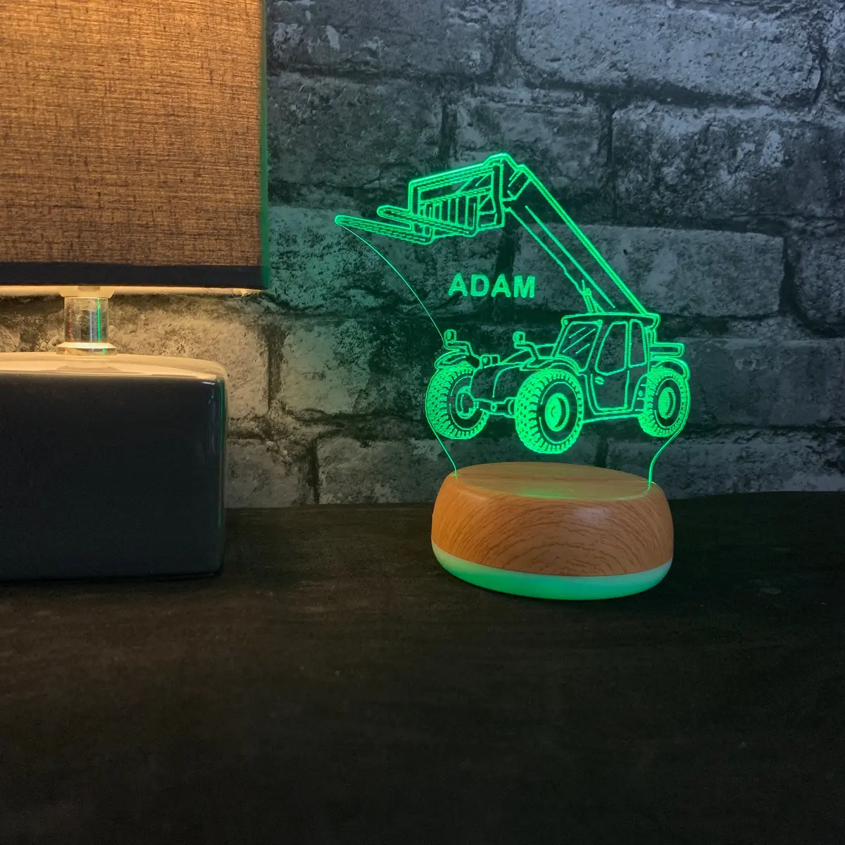 Forklift Loader Digger Led Lamp Night Light 1