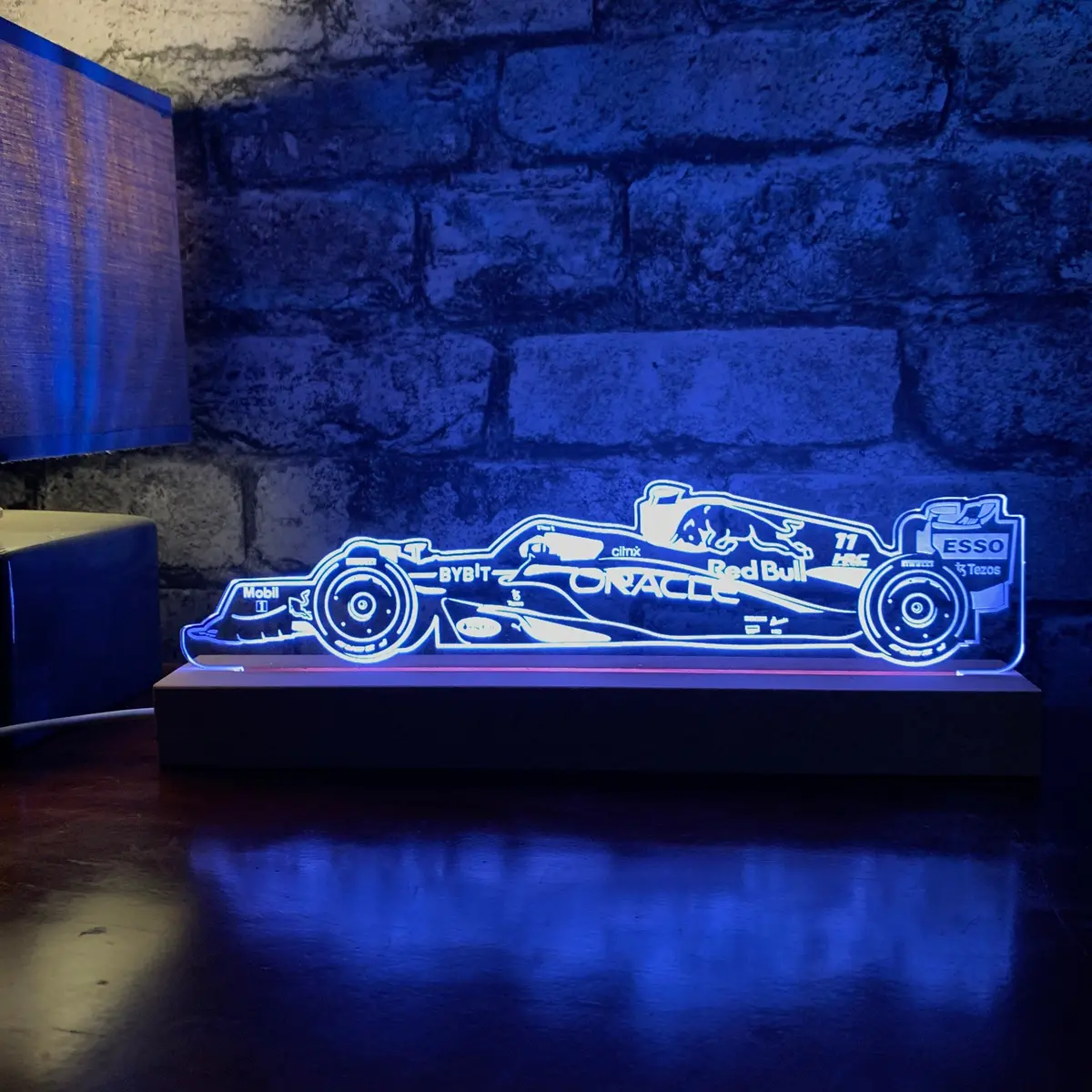 Sergio Perez Red Bull Led Lamp Night Light 1