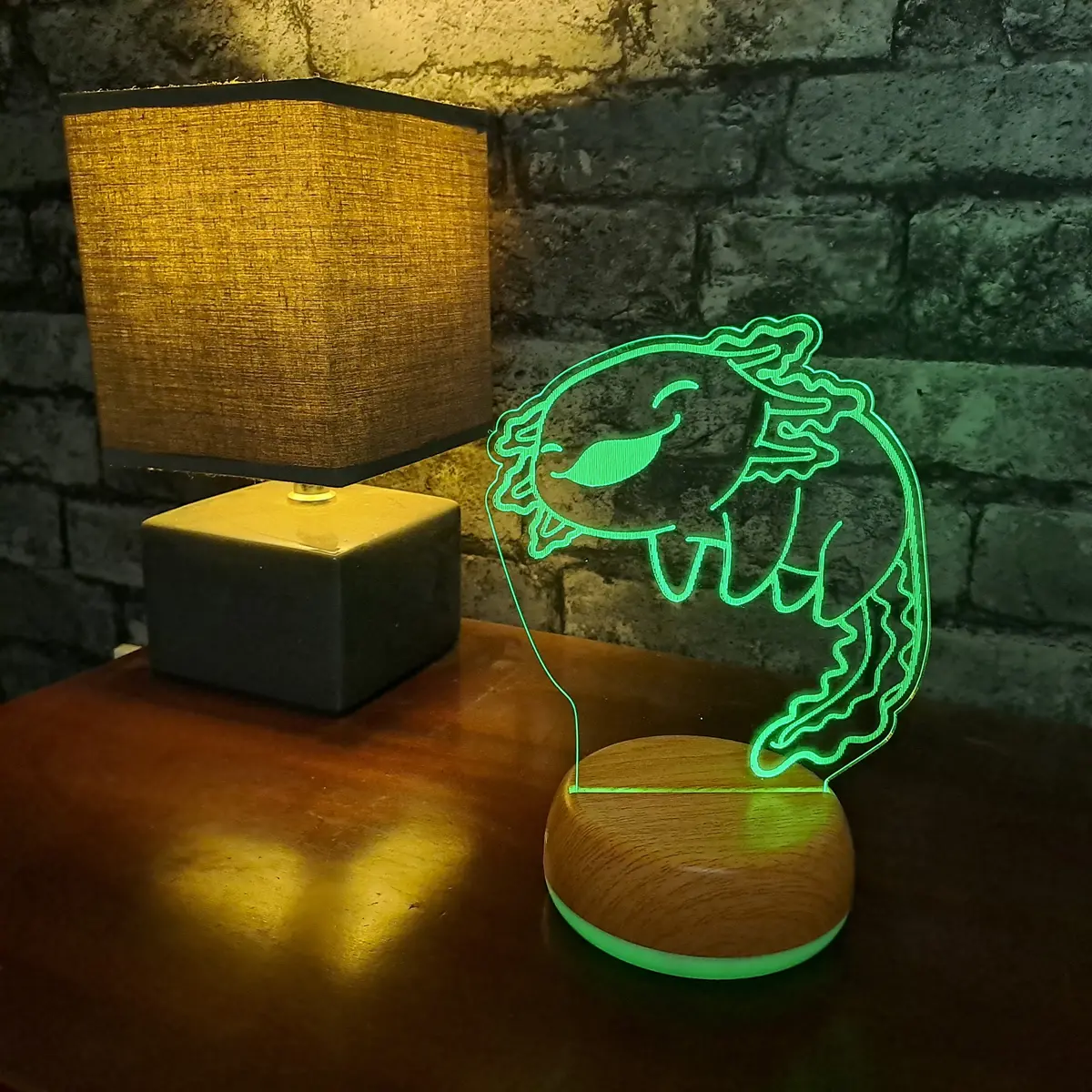 Axolotl Led Lamp Night Light 1