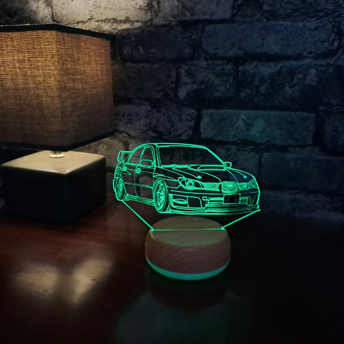 Subaru Sports Car Led Lamp Night Light 1