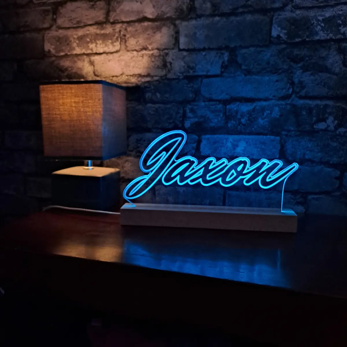 Personalised Name Led Lamp Night Light 1