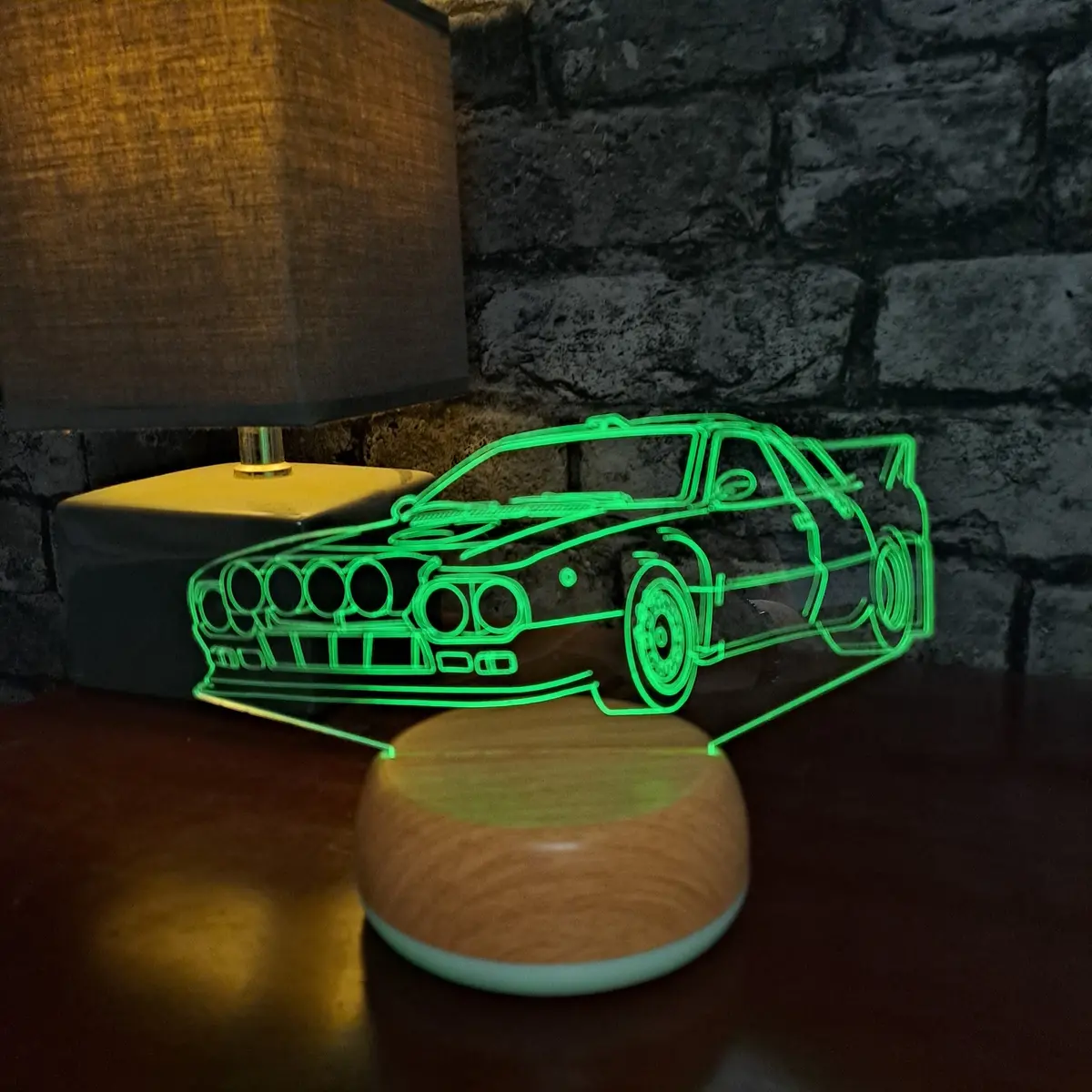 Lancia Stratos Led Lamp Night Light 1