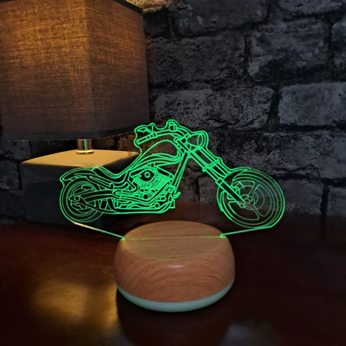Chopper Motor Bike Led Lamp Night Light 1