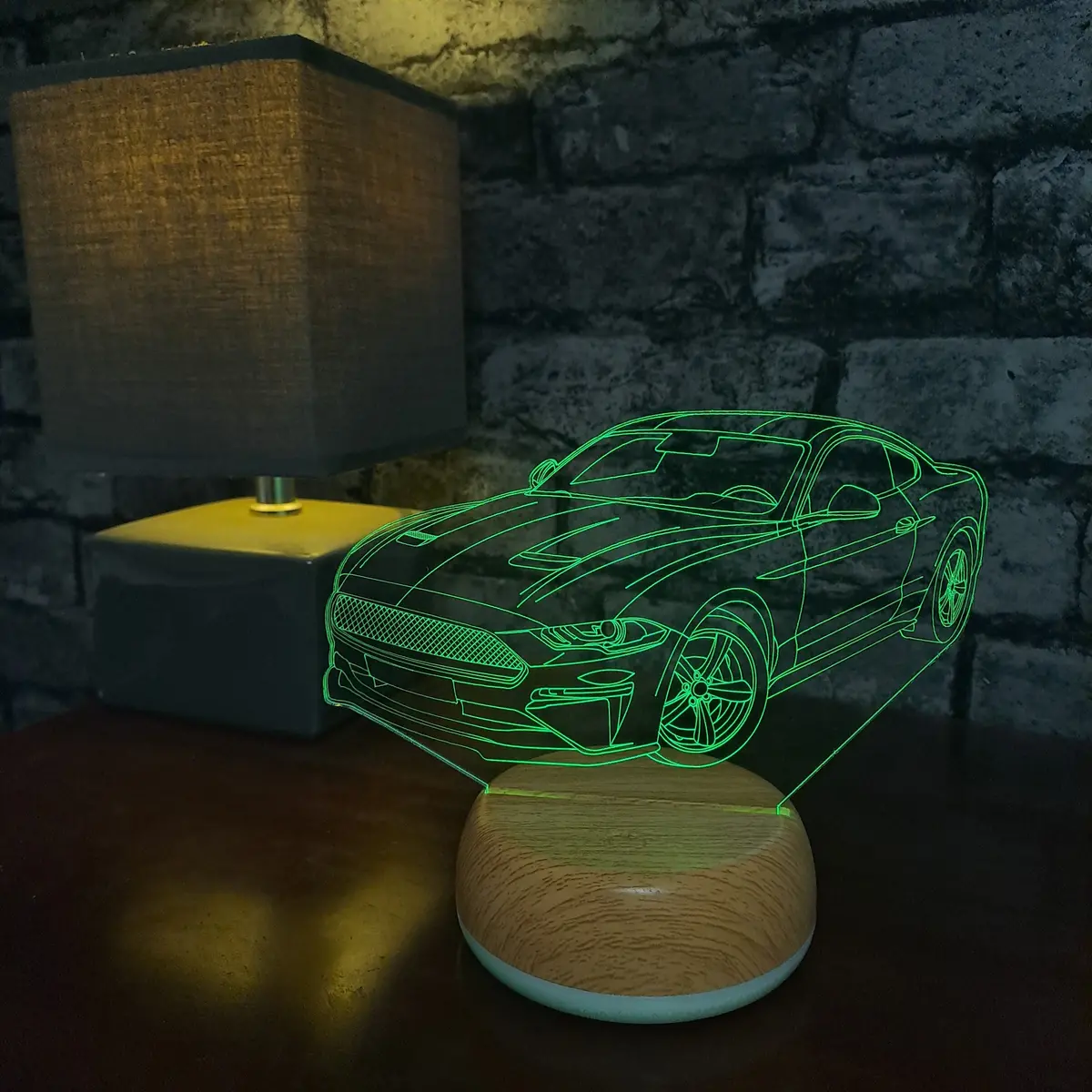 Bullitt Car Led Lamp Night Light 1
