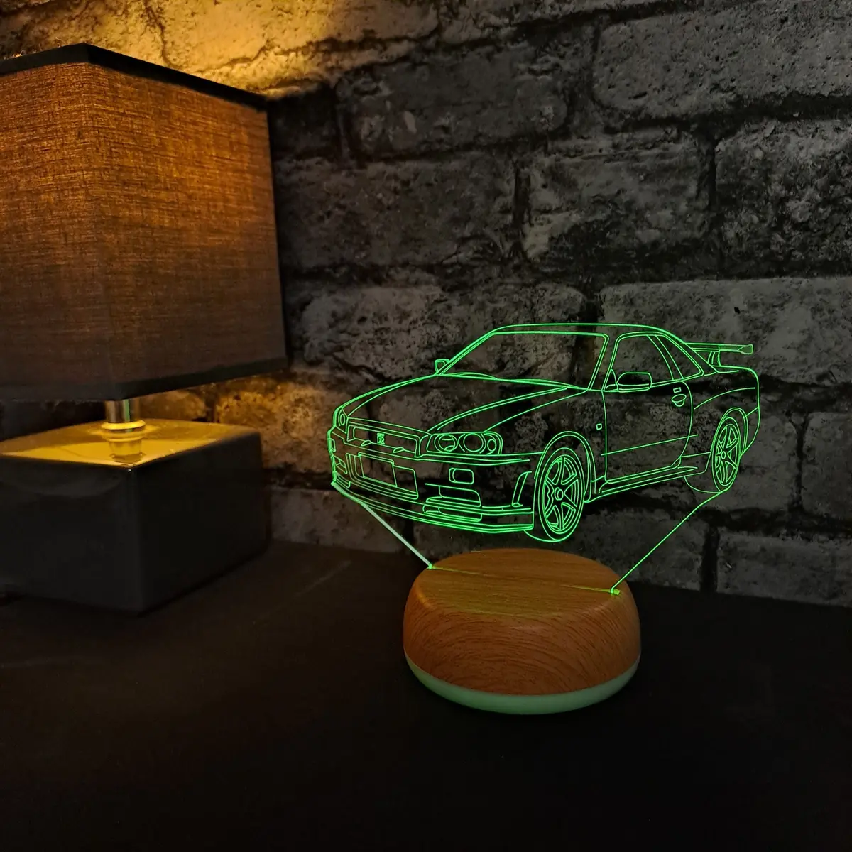 Gtr Sports Car Led Lamp Night Light 1