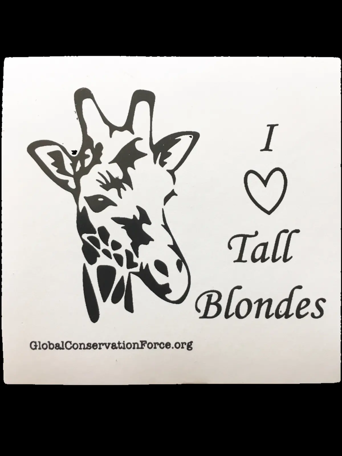 I Heart Tall Blondes - Sticker 1