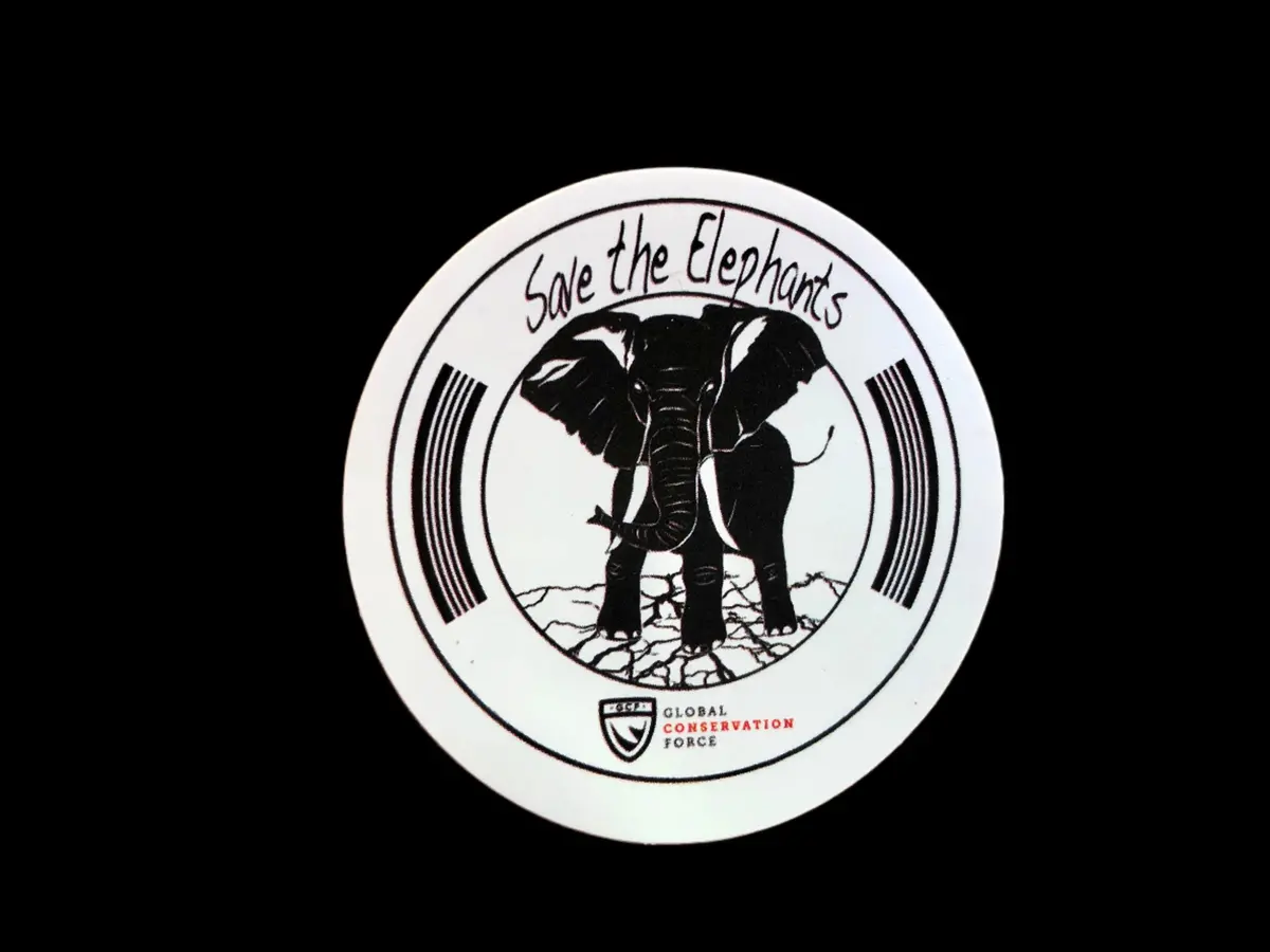 Save The Elephants - Sticker 1