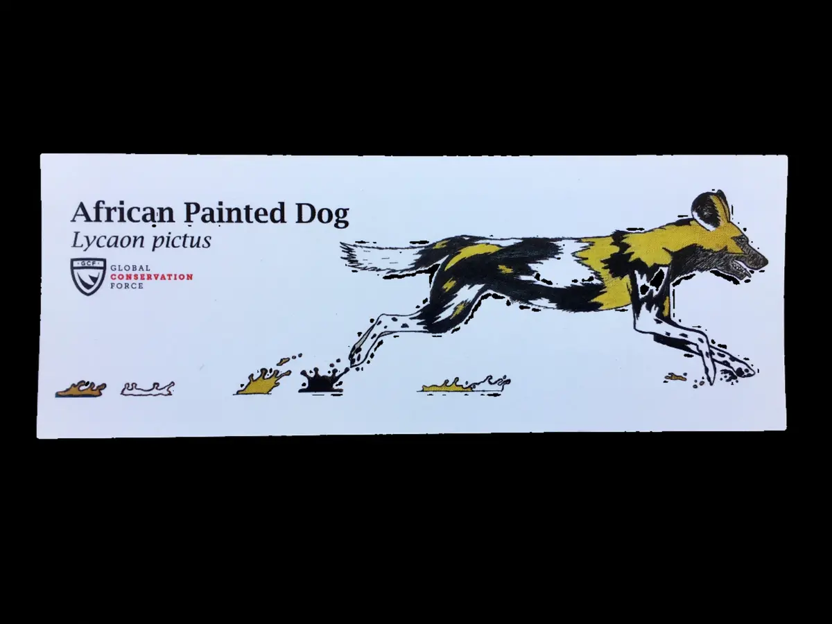 African Painted Dog - Racing Extinction | Sticker 1