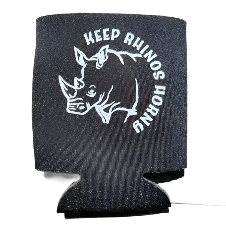 Keep Rhinos Horny | Koozie 1