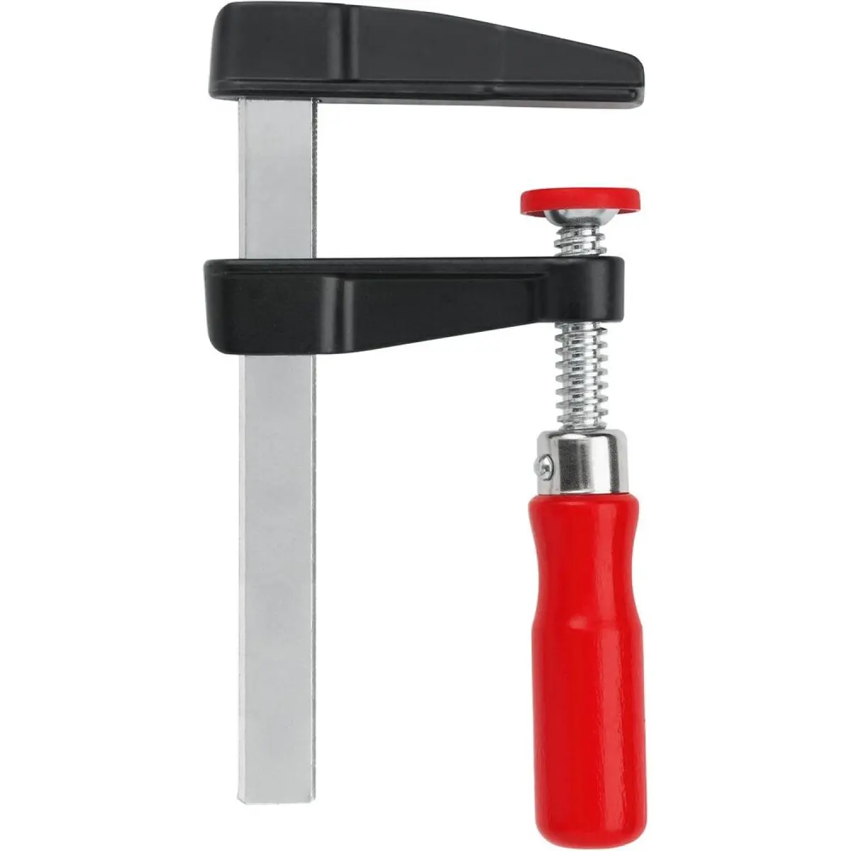 Bessey Lm2.012 Clamp, Woodworking, F-Style, Zinc Jaws, Swivel Pads, 2 In. X 12 In., 330 Lb 1