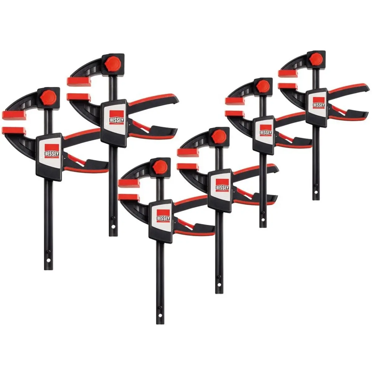 Bessey Ezs30-8 Clamp, One Hand, Ezs Series, 12 In. X 3.5 In., 445 Lb 2