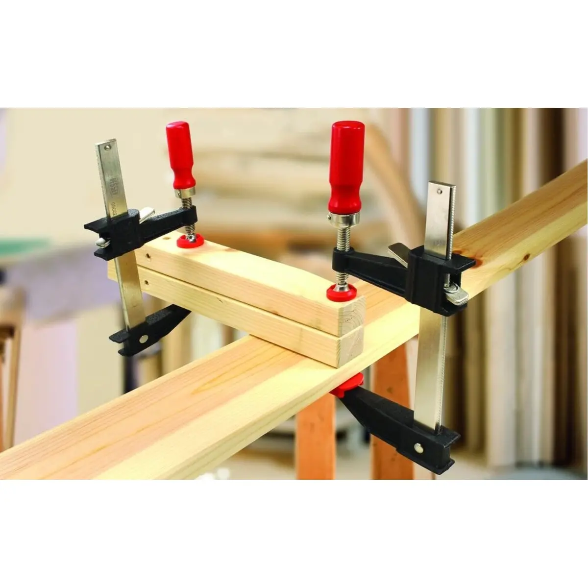 Bessey Gscc3.524+2K Clamp, Clutch Style, 2K Handle, 3.5 In. X 24 In., 1000 Lb 2