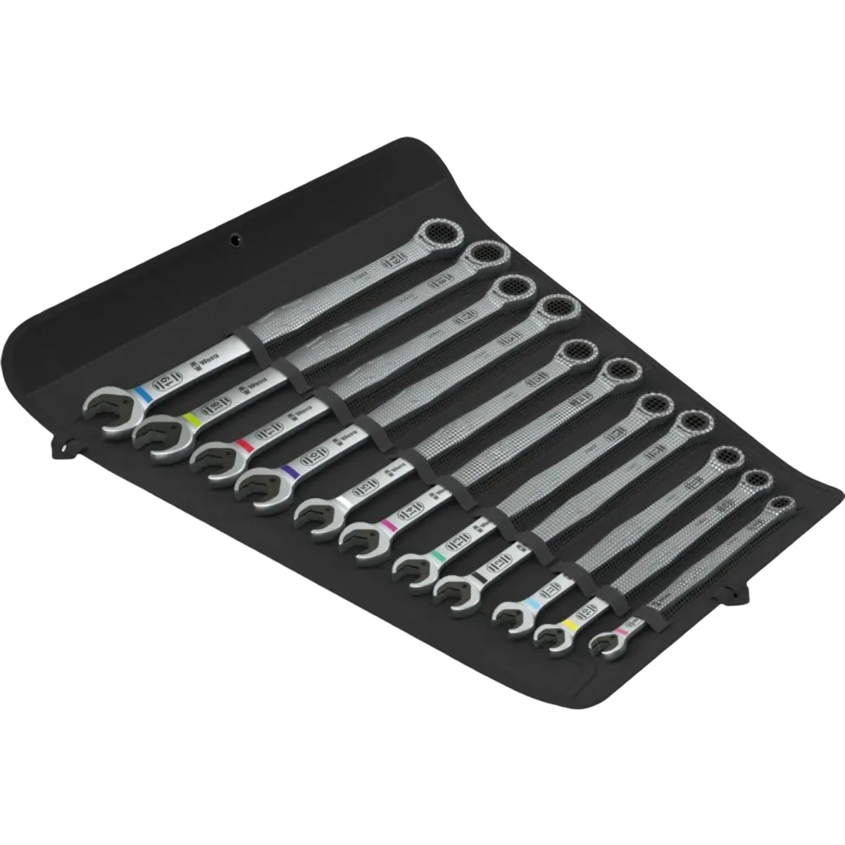Wera 05020382001 6007 Joker 11 Set 1 Ratcheting Combination Spanner Set, 11 Pieces 1