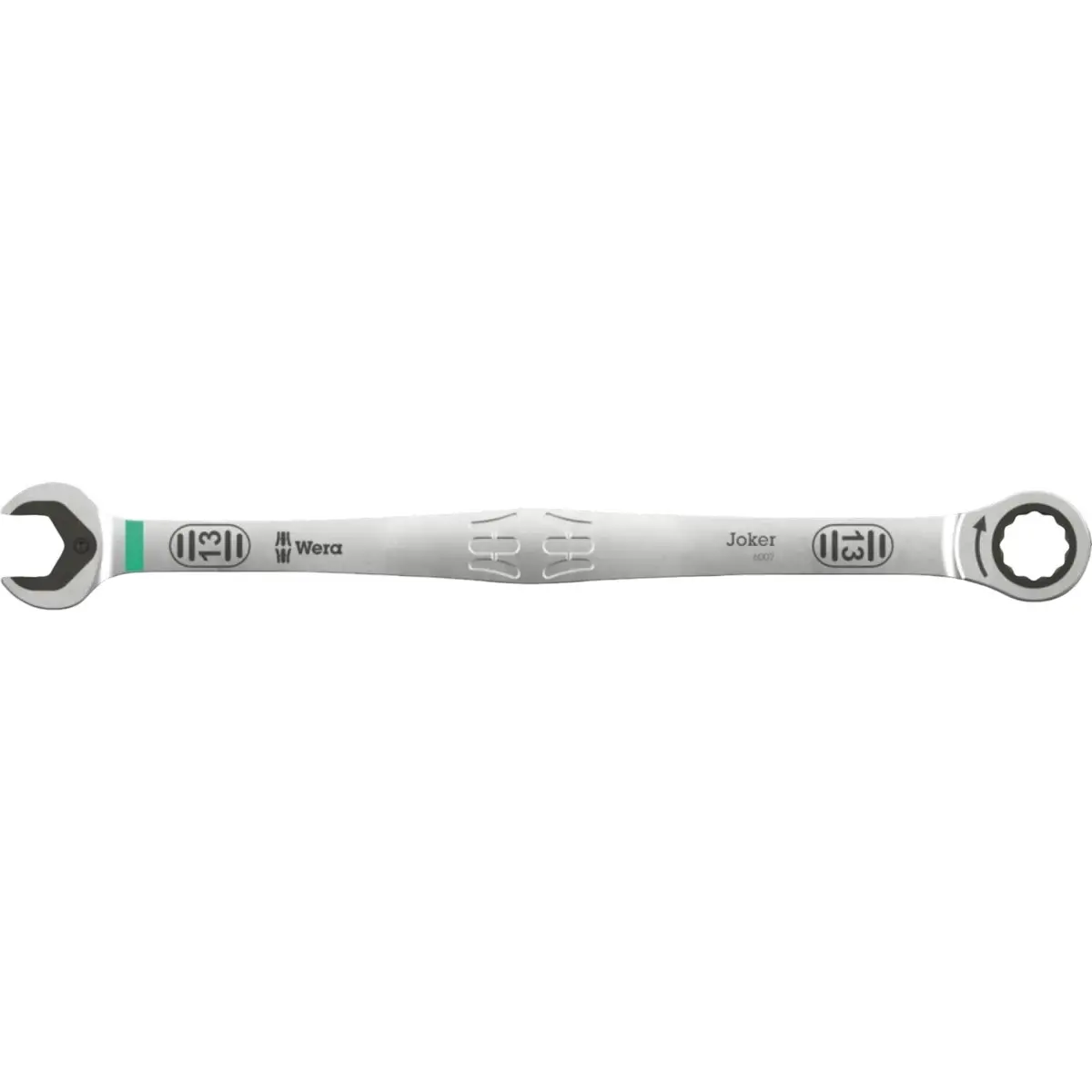 Wera 05020355001 6007 Joker Sb Ring Ratchet Spanner, Long Design, 11 X 220 Mm 1