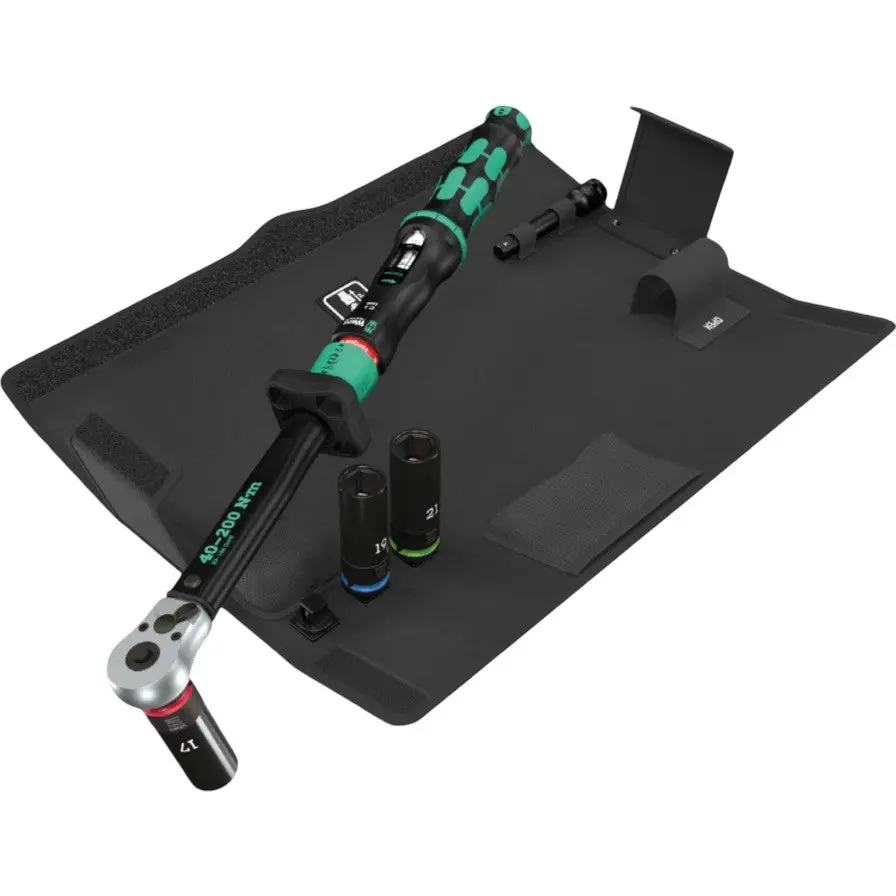 Wera 05075790001 Click-Torque Lock C 3 Car Wheel Change Set 1, 6 Pieces 1