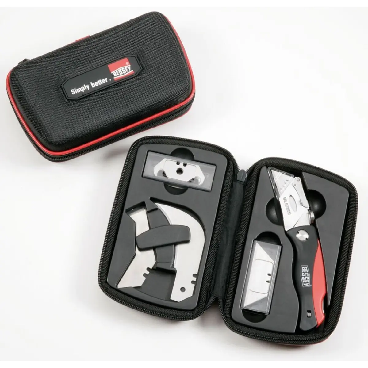 Bessey Dbkphset Knife Kit, Folding, Lock Back Utility Knife Kit 1