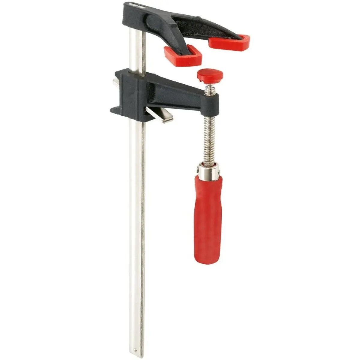 Bessey Dhbc-12 Clamp, Woodworking, Double Jaw, Clutch Style, Swivel Pads, 3.5 In. X 12 In., 400 Lb 1