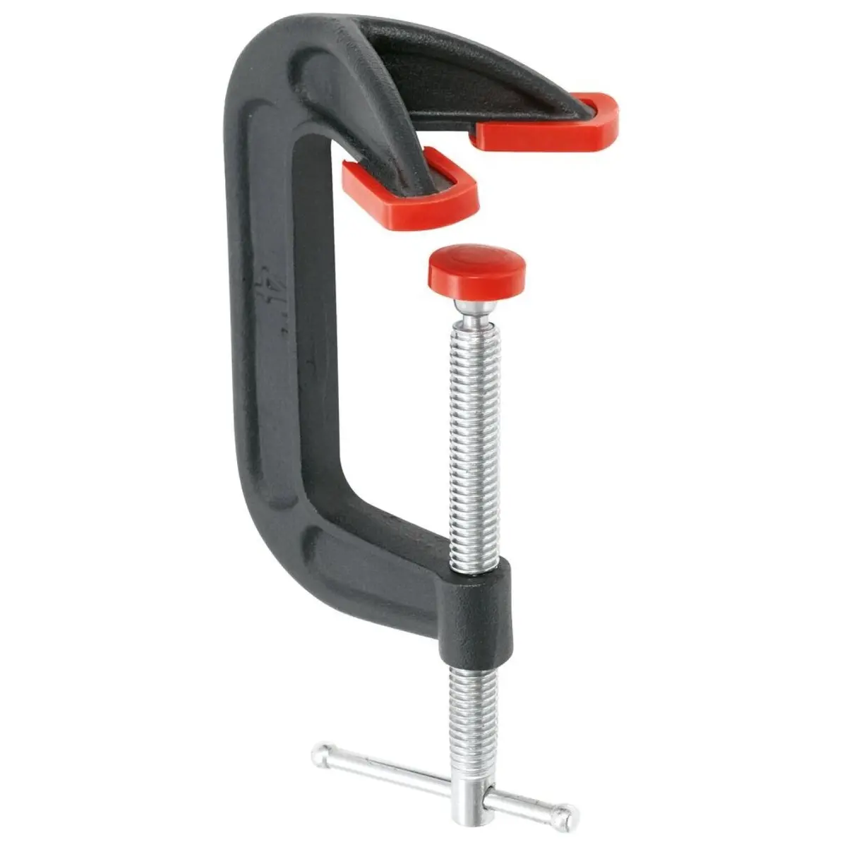 Bessey Dhcc-6 Clamp, C-Style, Double Jaw, 6 In. X 2-7/8 In., 1200 Lb 1