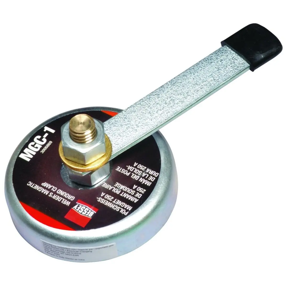Bessey Mgc-1 Magnet, Magnetic Ground Clamp (250 Amp) 1