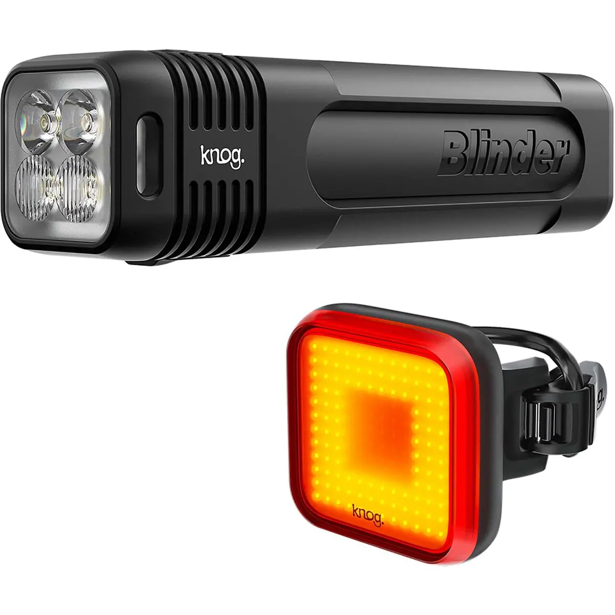 Knog Blinder Pro 600 + Blinder Square Rear - Light Set 1