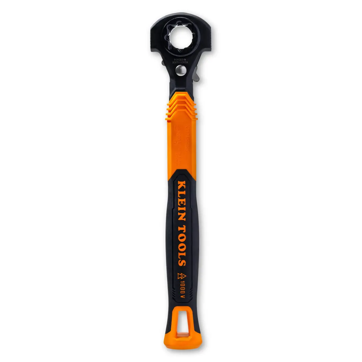 Klein Tools Kt171hfins 5-In-1 Hammer Facing Insulated Lineman Wrench 1