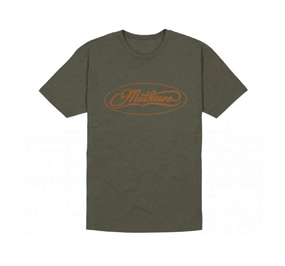 Mathews Classic Logo Tshirt (Orange) 1