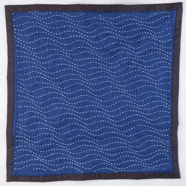 Mr Pattern Club Stitch Sampler - Waves 1