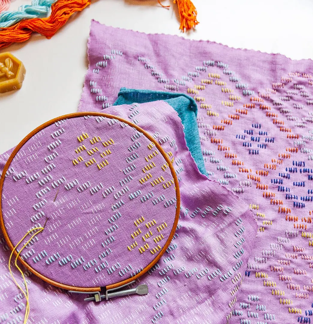 Mr Pattern Club Taos Stitch Sampler 1