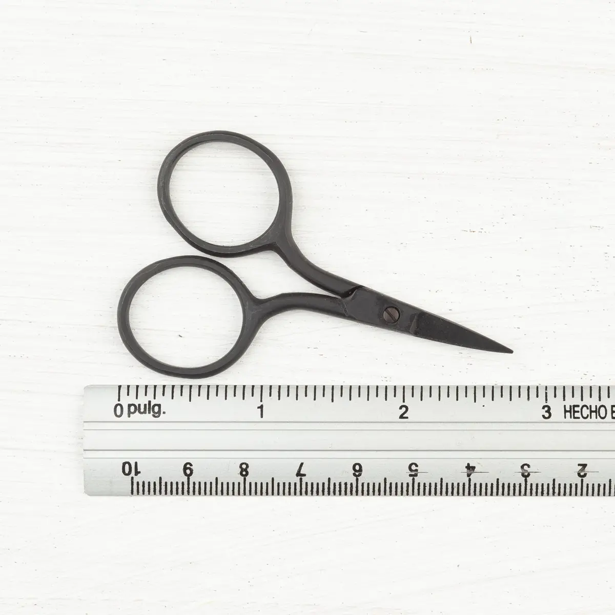 Needle Point Black Matte Scissors 2