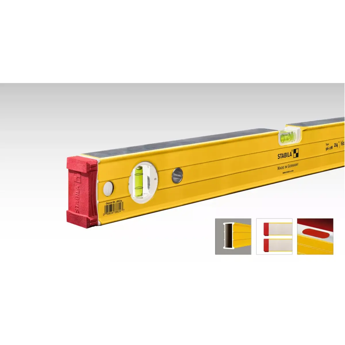 Stabila 38672 72" Type 96M Magnetic Levels 2