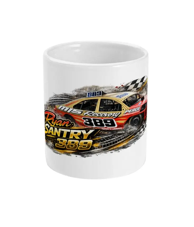 Ryan Santry #389 – 2L Saloon Stock Car Mug 1